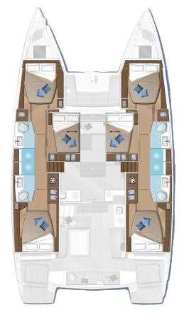 Deck plan and layout for Nomad II