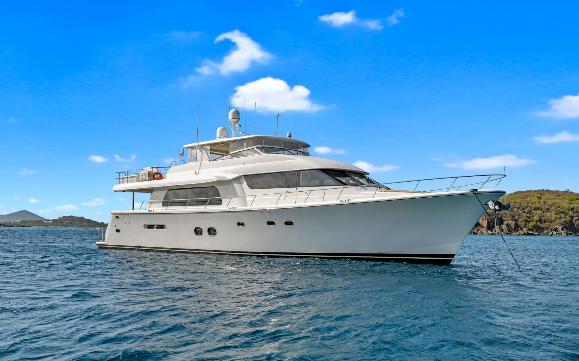 Katana, a 2013  available for charter.