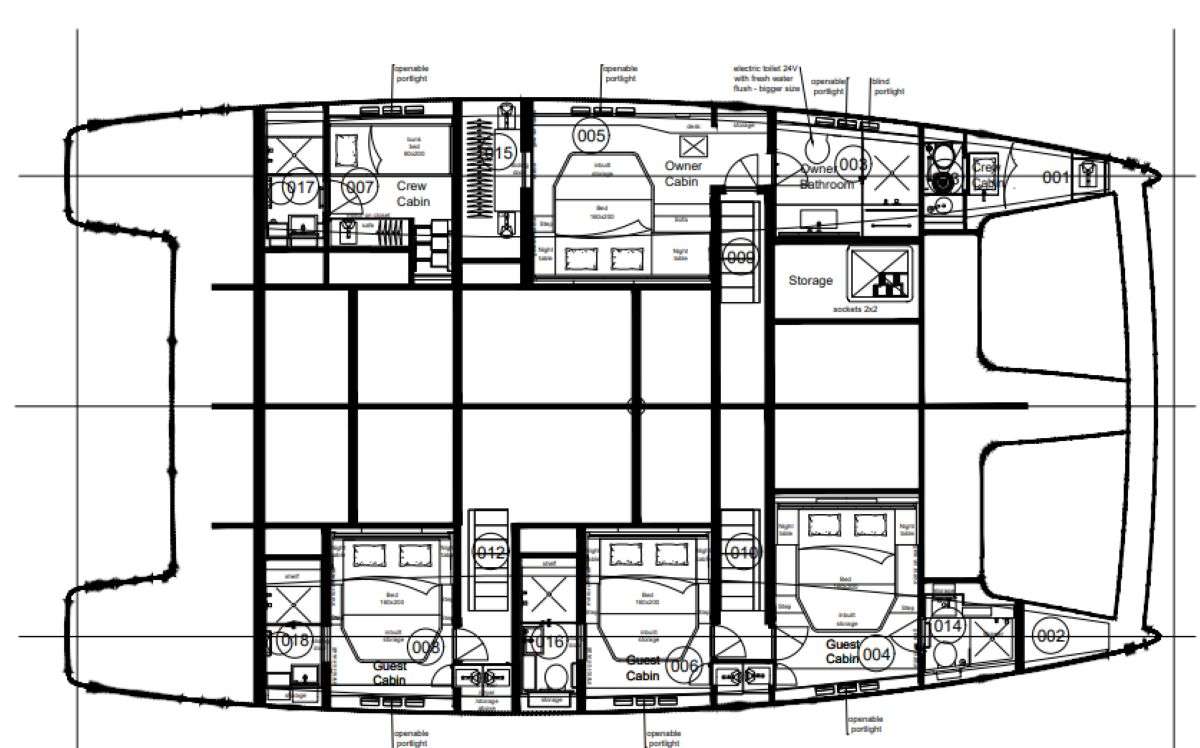 Yacht Layout