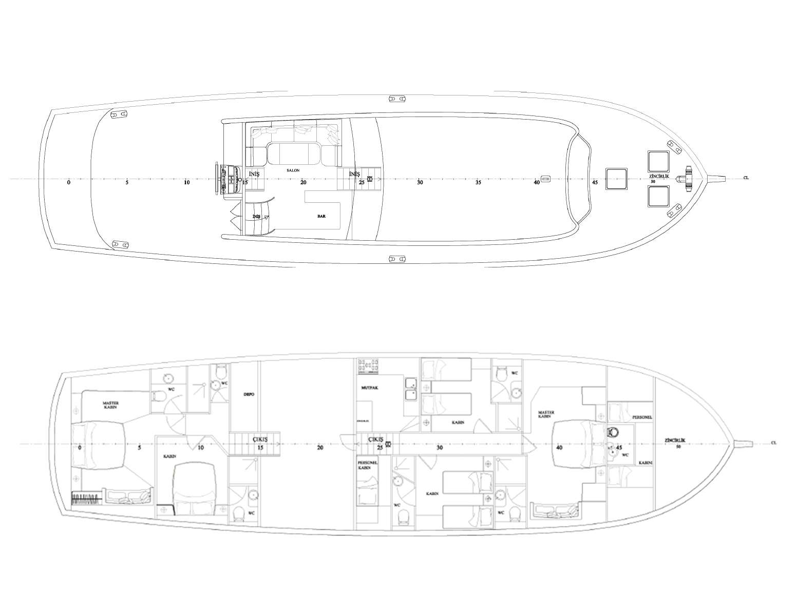 Yacht Layout