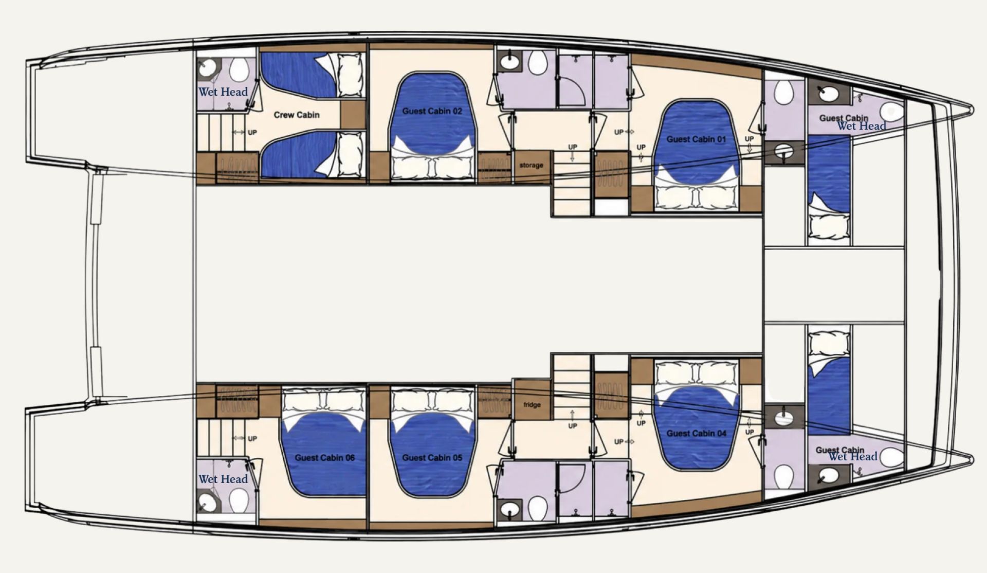 Yacht Layout