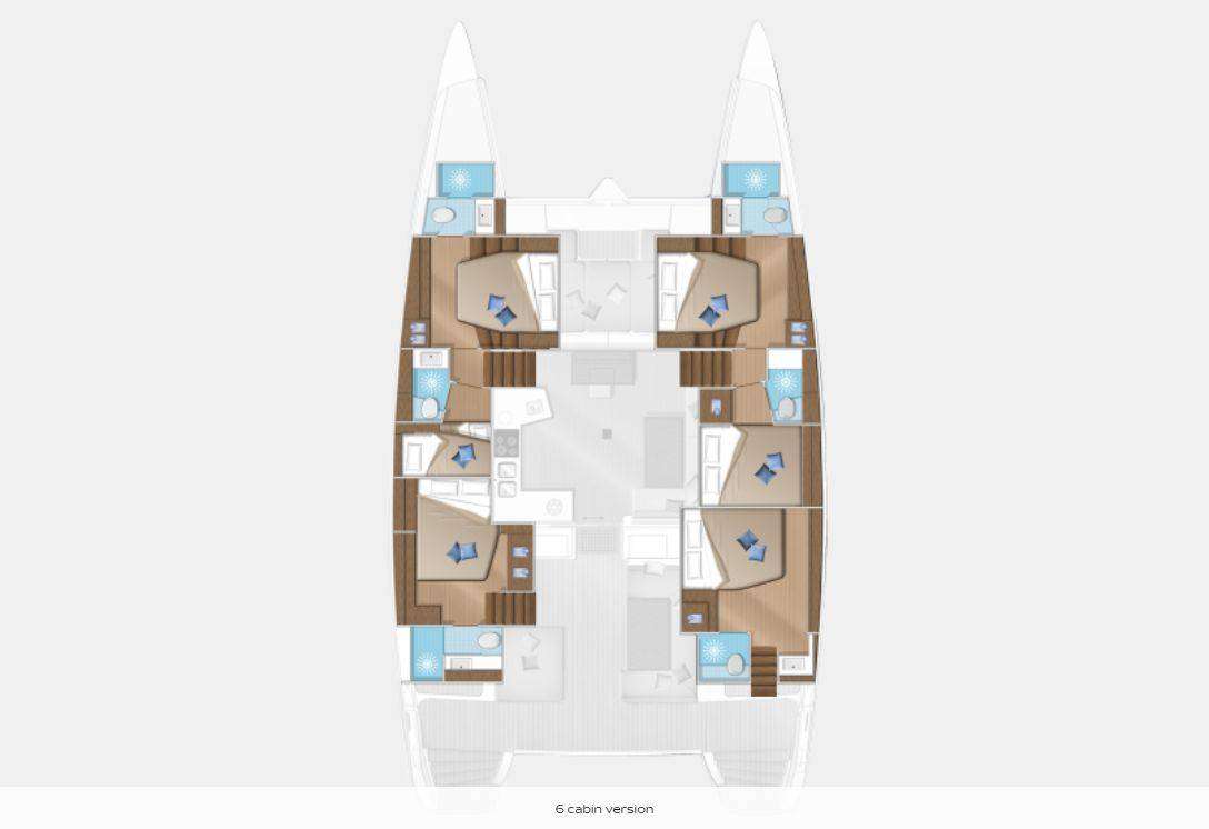 Deck plan and layout for Summer Star