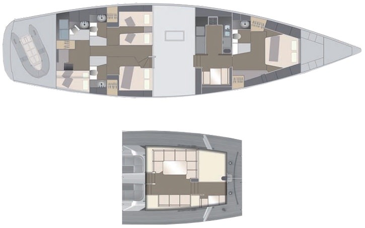 Deck plan and layout for Terra Di Mezzo 3