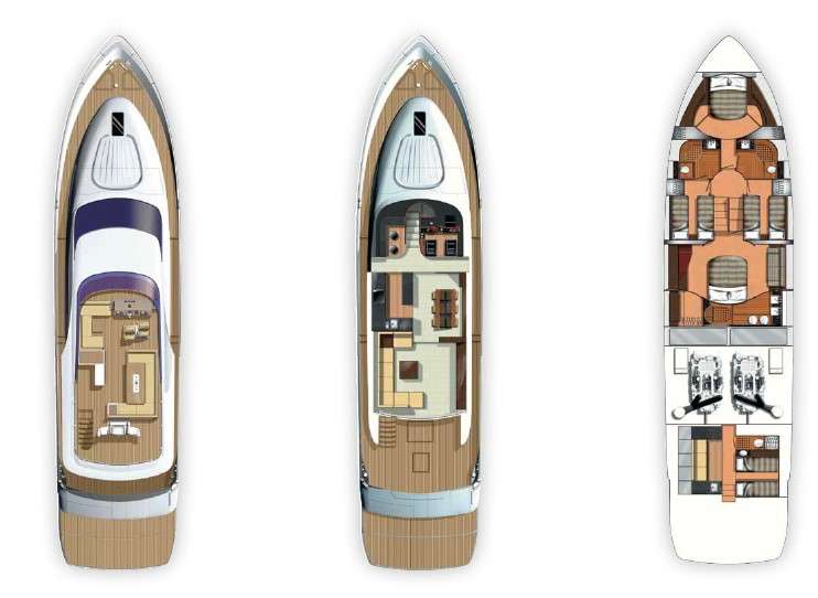 Deck plan and layout for D5