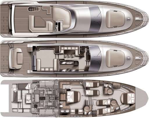 Deck plan and layout for Lupo