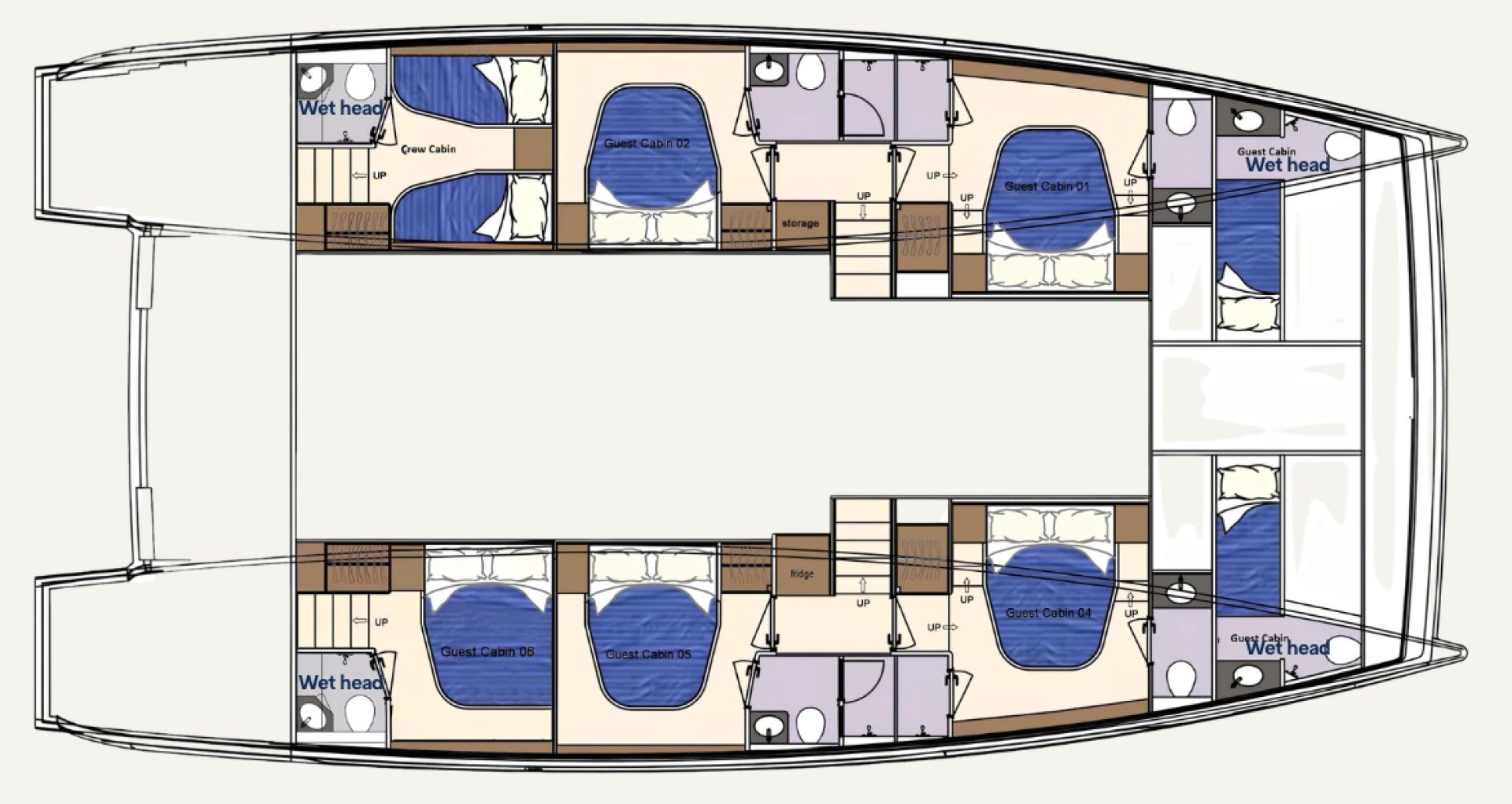 Yacht Layout