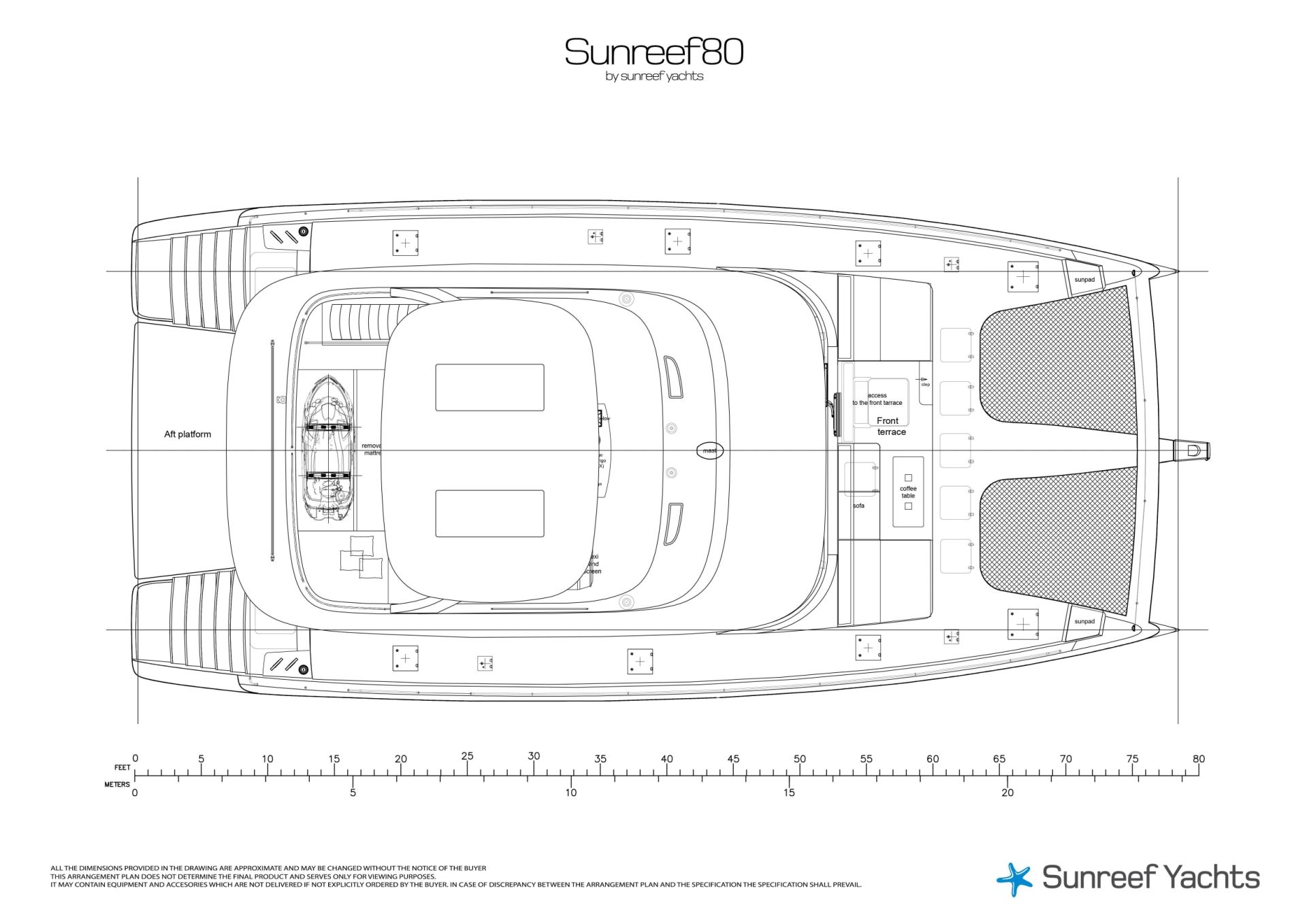 Yacht layout