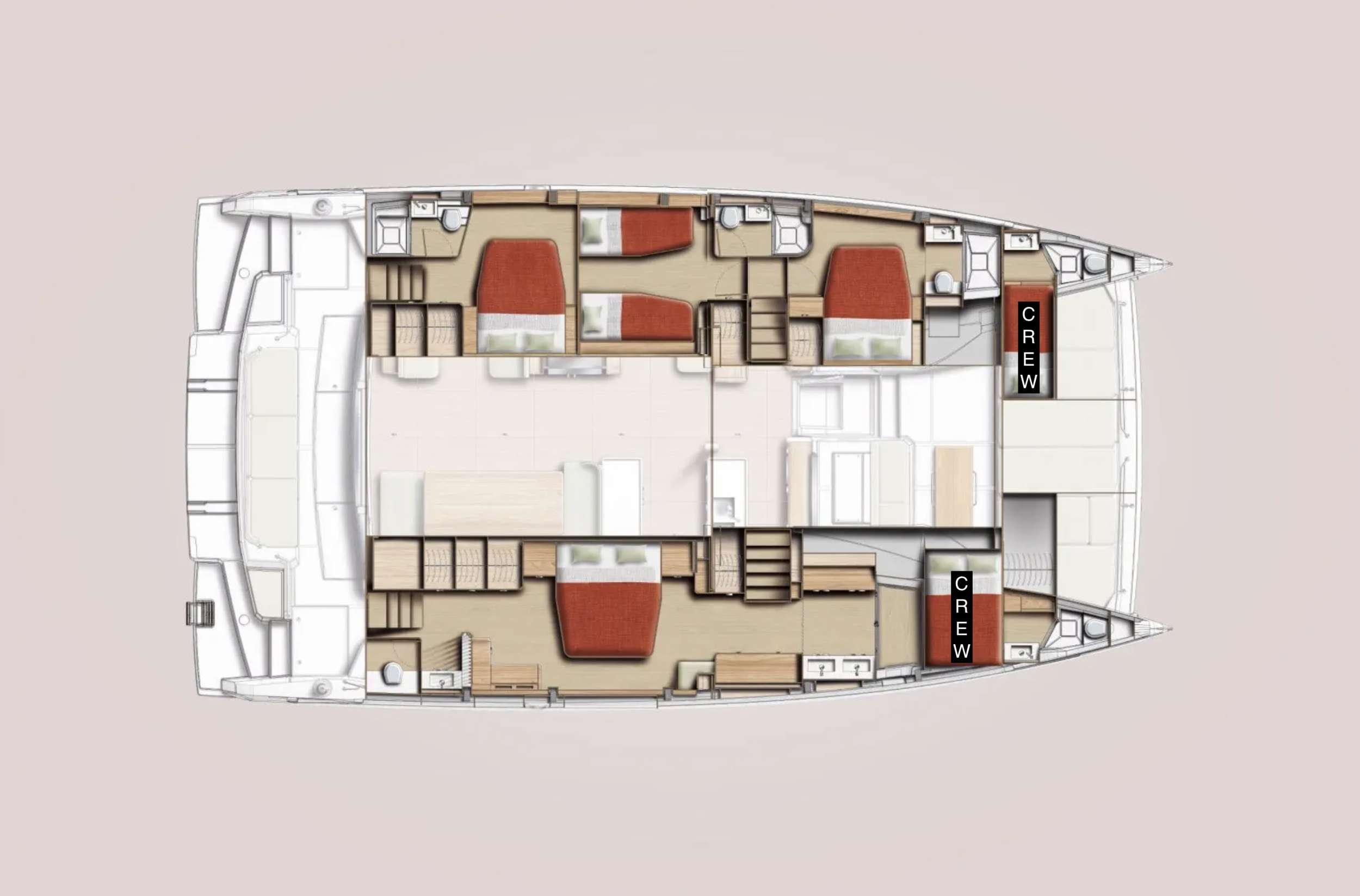 Deck plan and layout for Millennium Falcon II